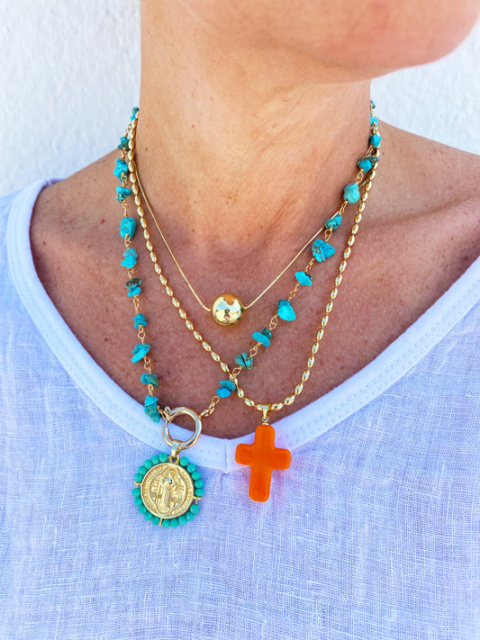 Turq Carter Necklace