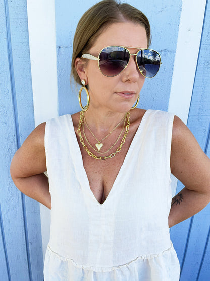 Lane 3 Strand Necklace