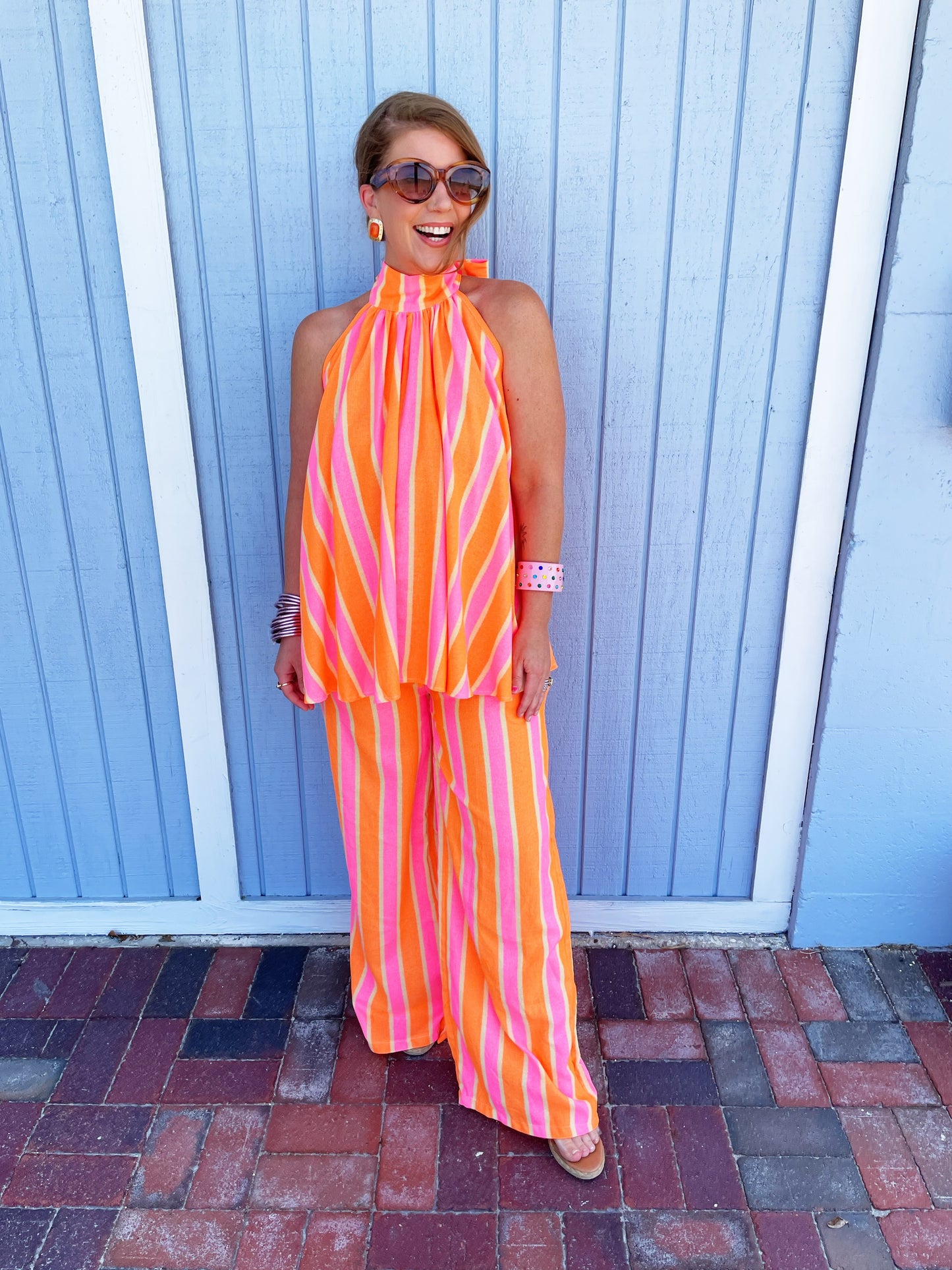 Santorini Stripe Set Sold Separately