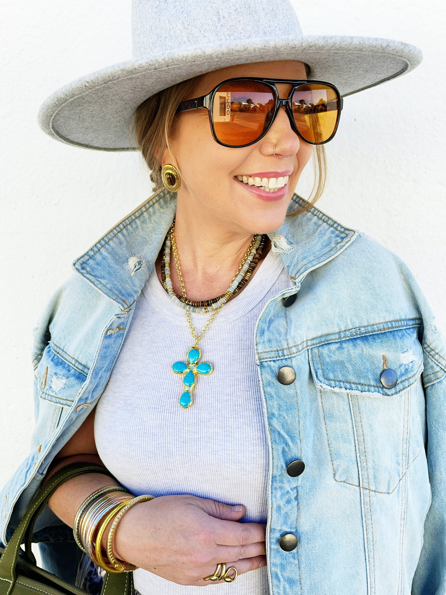 Andres Cross Necklace