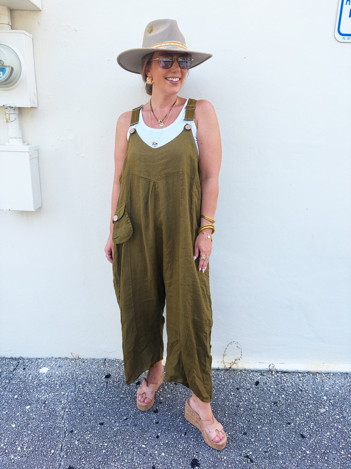 Courtney Overalls **4 Colors Available