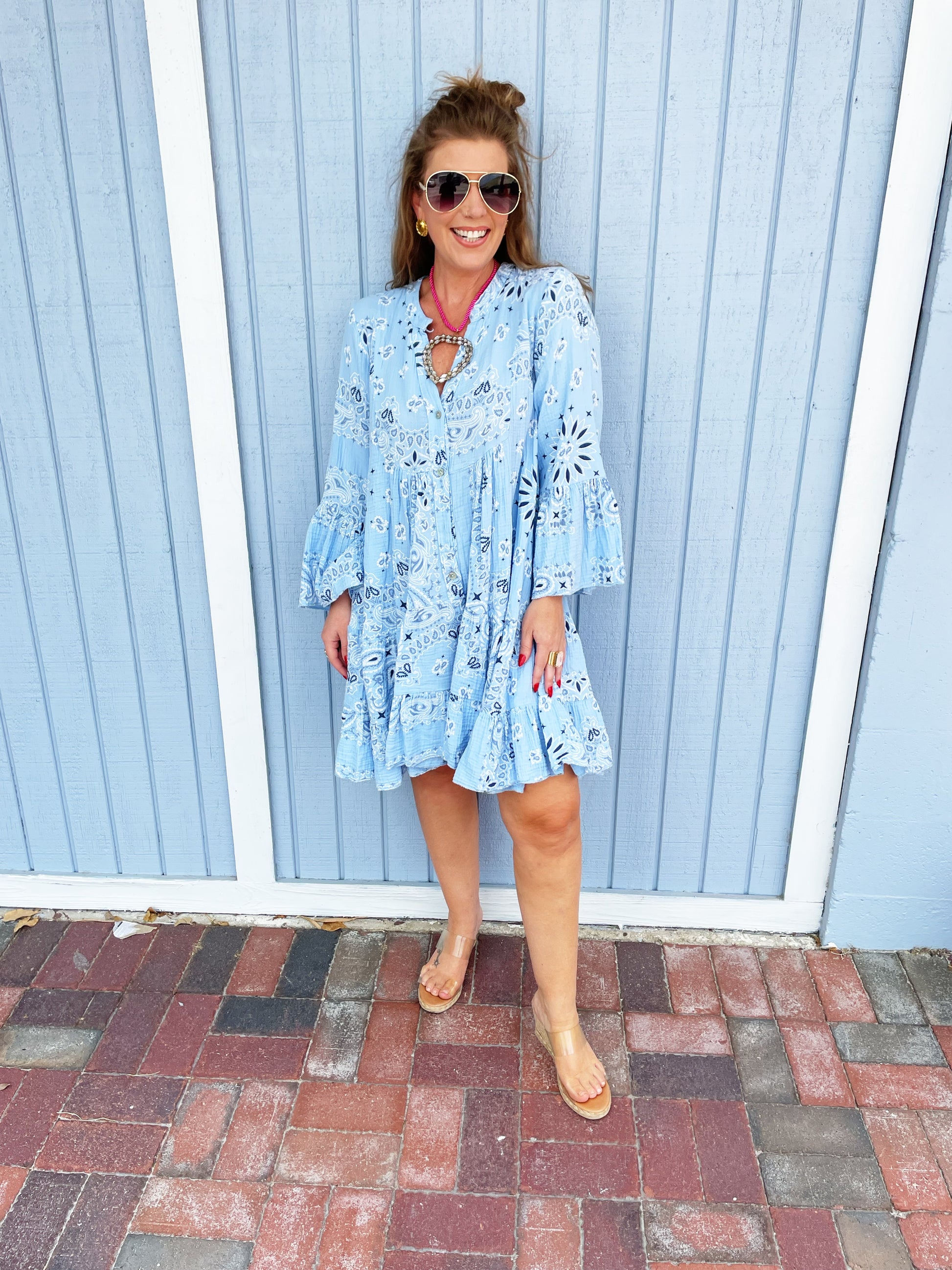 Bondi Dress Baby Blue