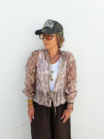 Waylen Jacket in Cream