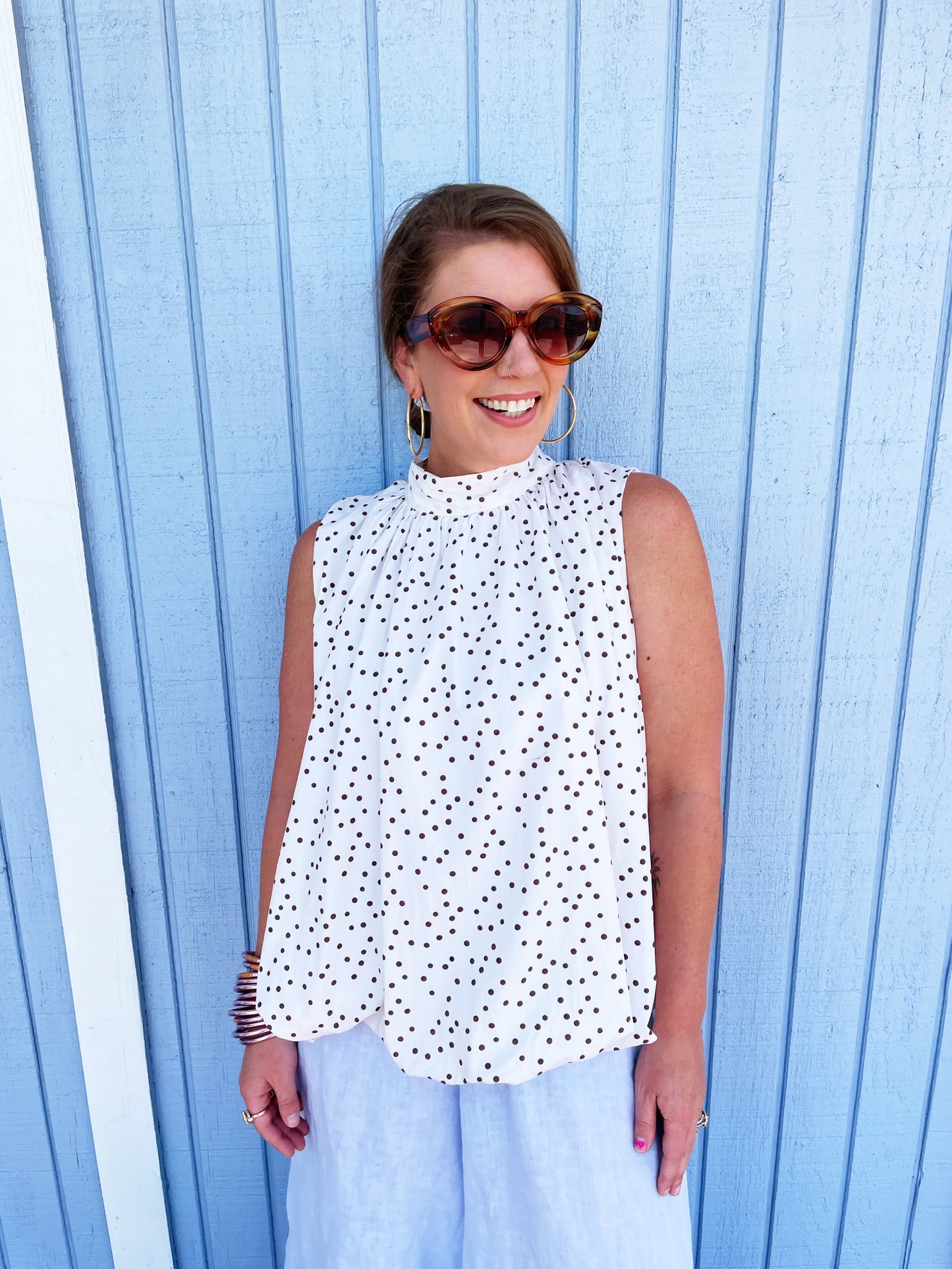 Marcella Blouse Open Back