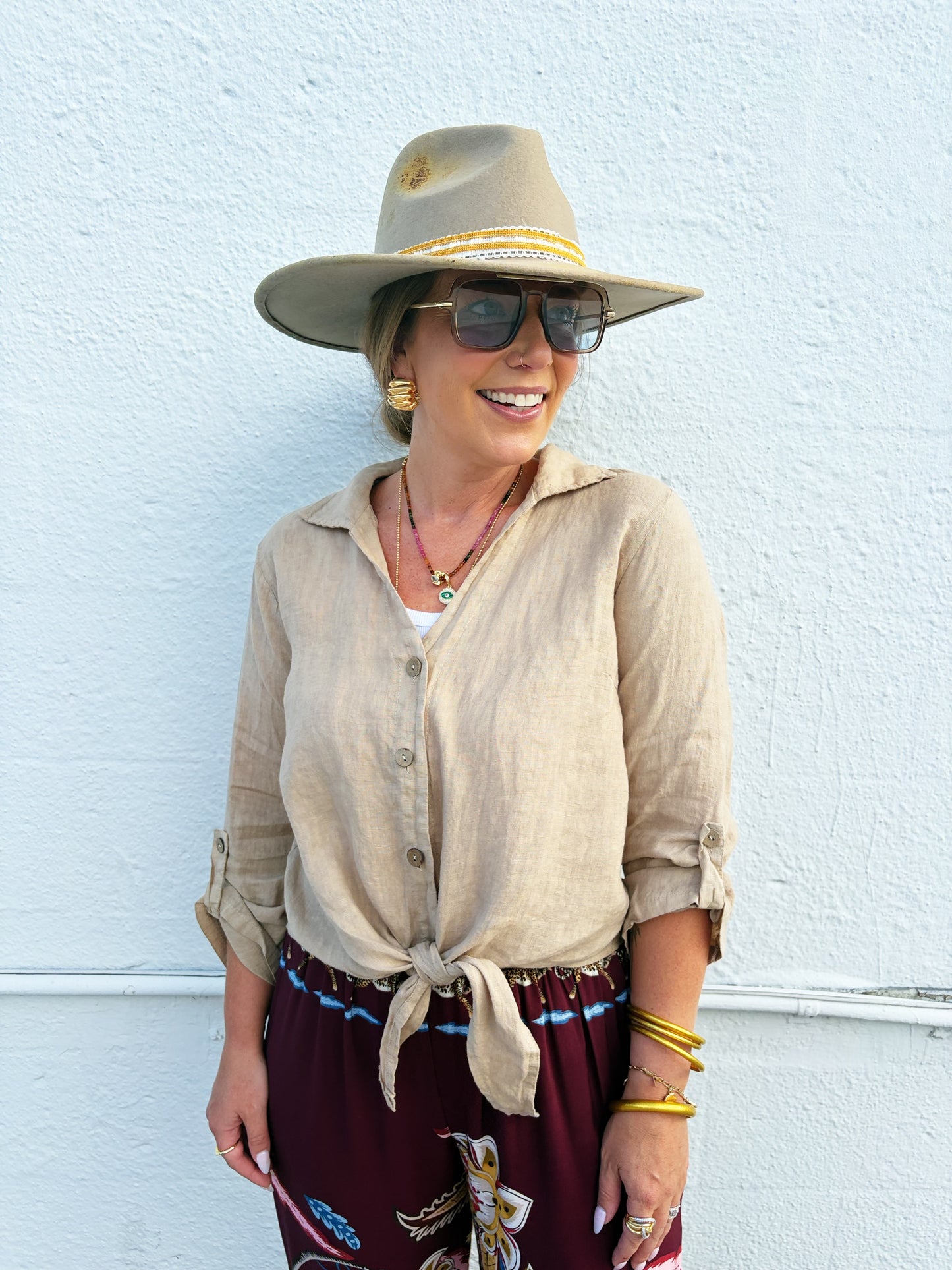 Tina Tie Top