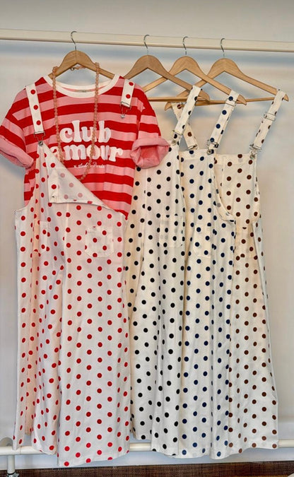 Patty Overalls Red