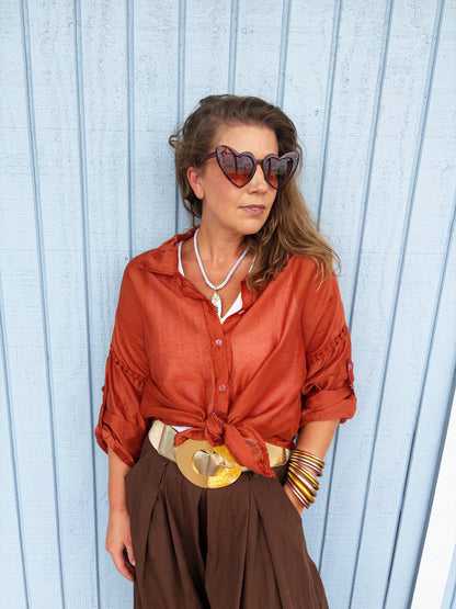Alena Top Rust