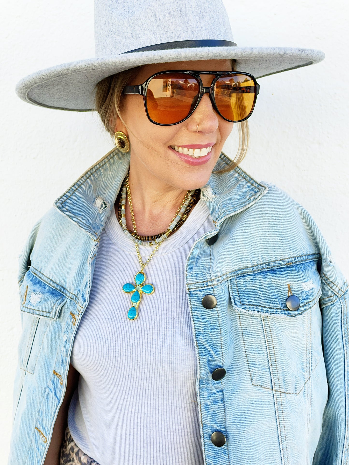 Andres Cross Necklace