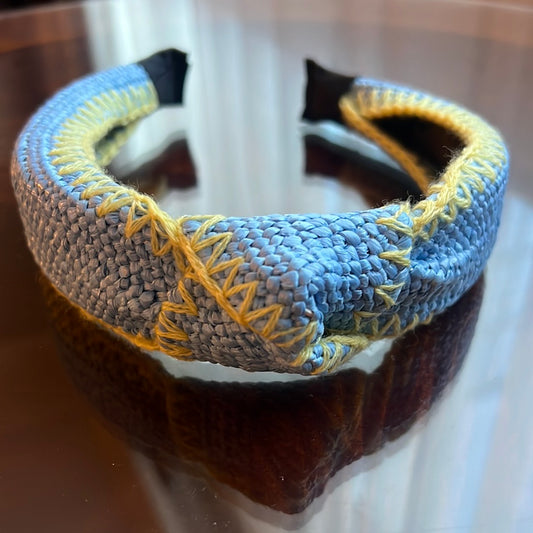 Blue skies headband