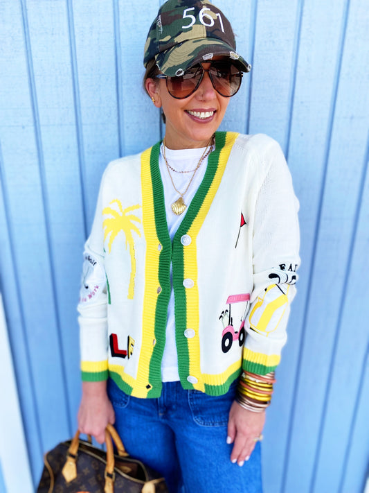 Par Tee Cardigan