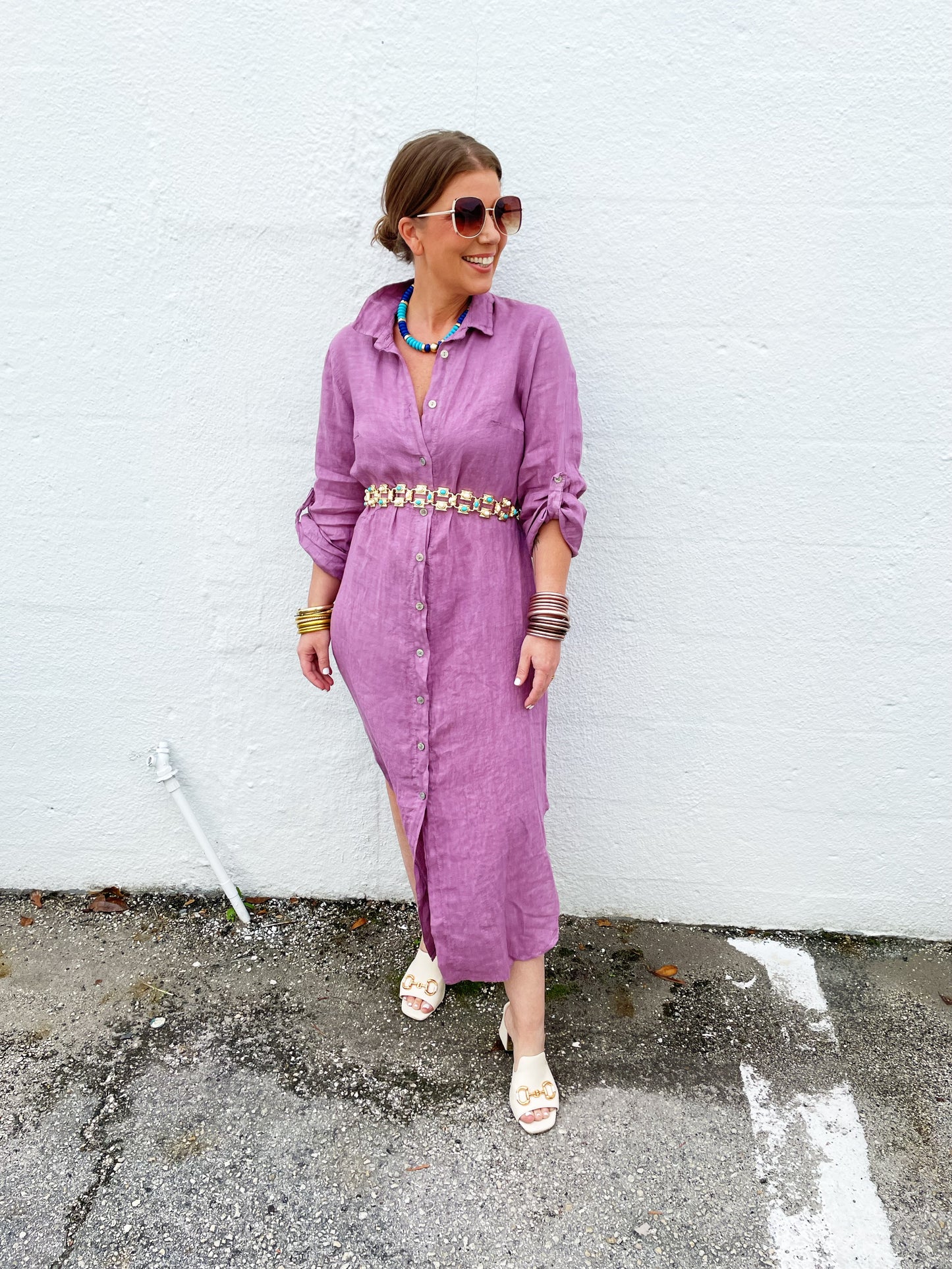 Gigi Dress In Purple
