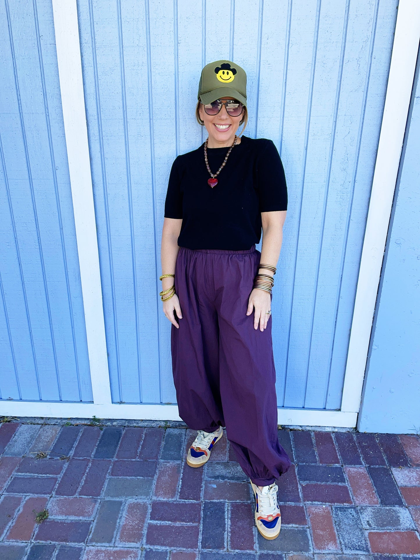 Jillian Pants in Cabernet
