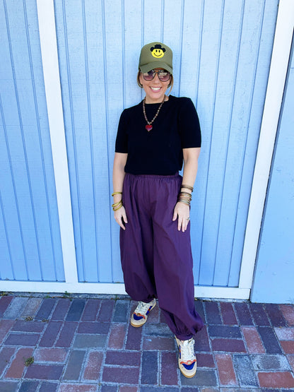 Jillian Pants in Cabernet