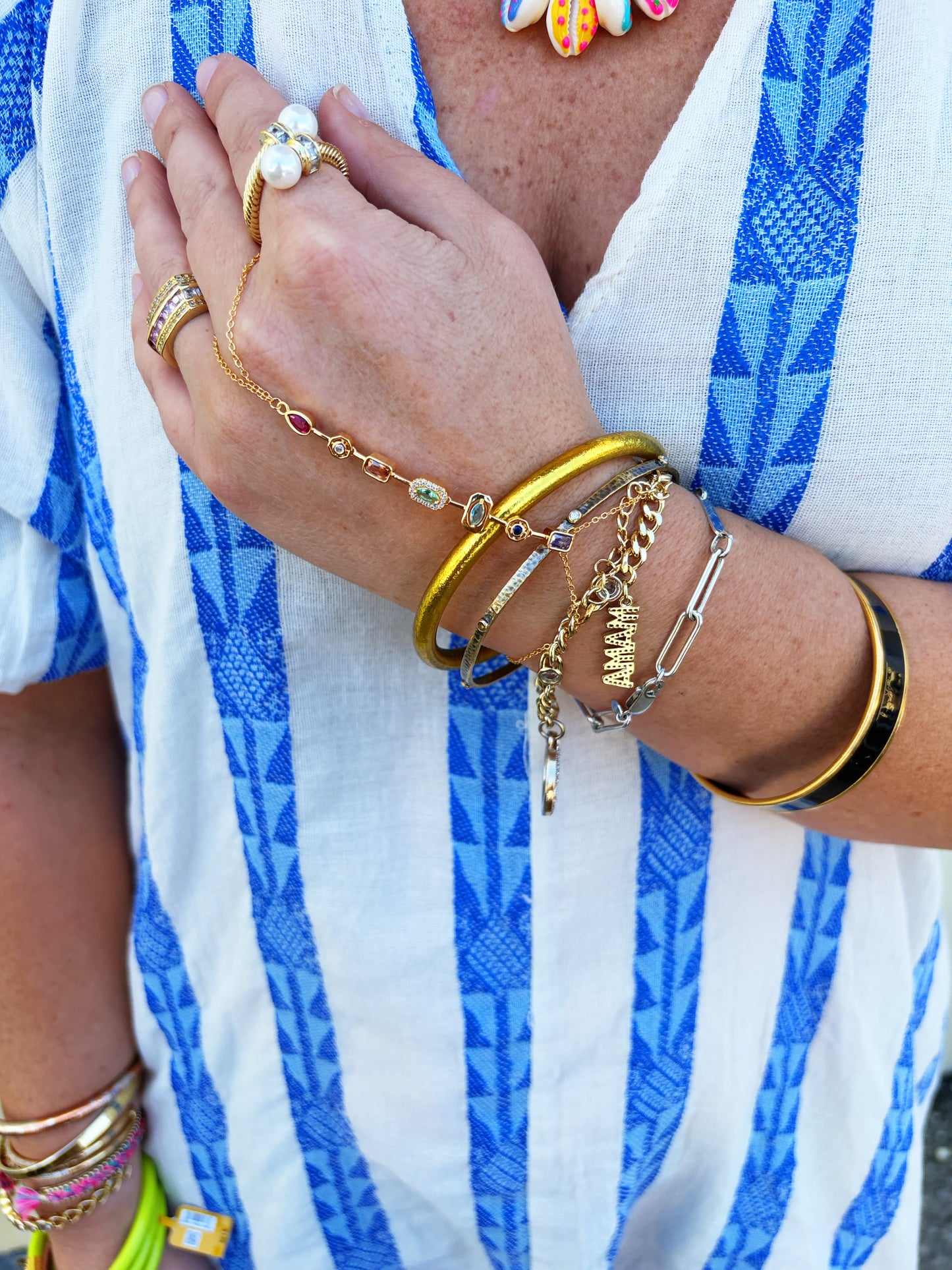 Adrian Hand Chain Multi