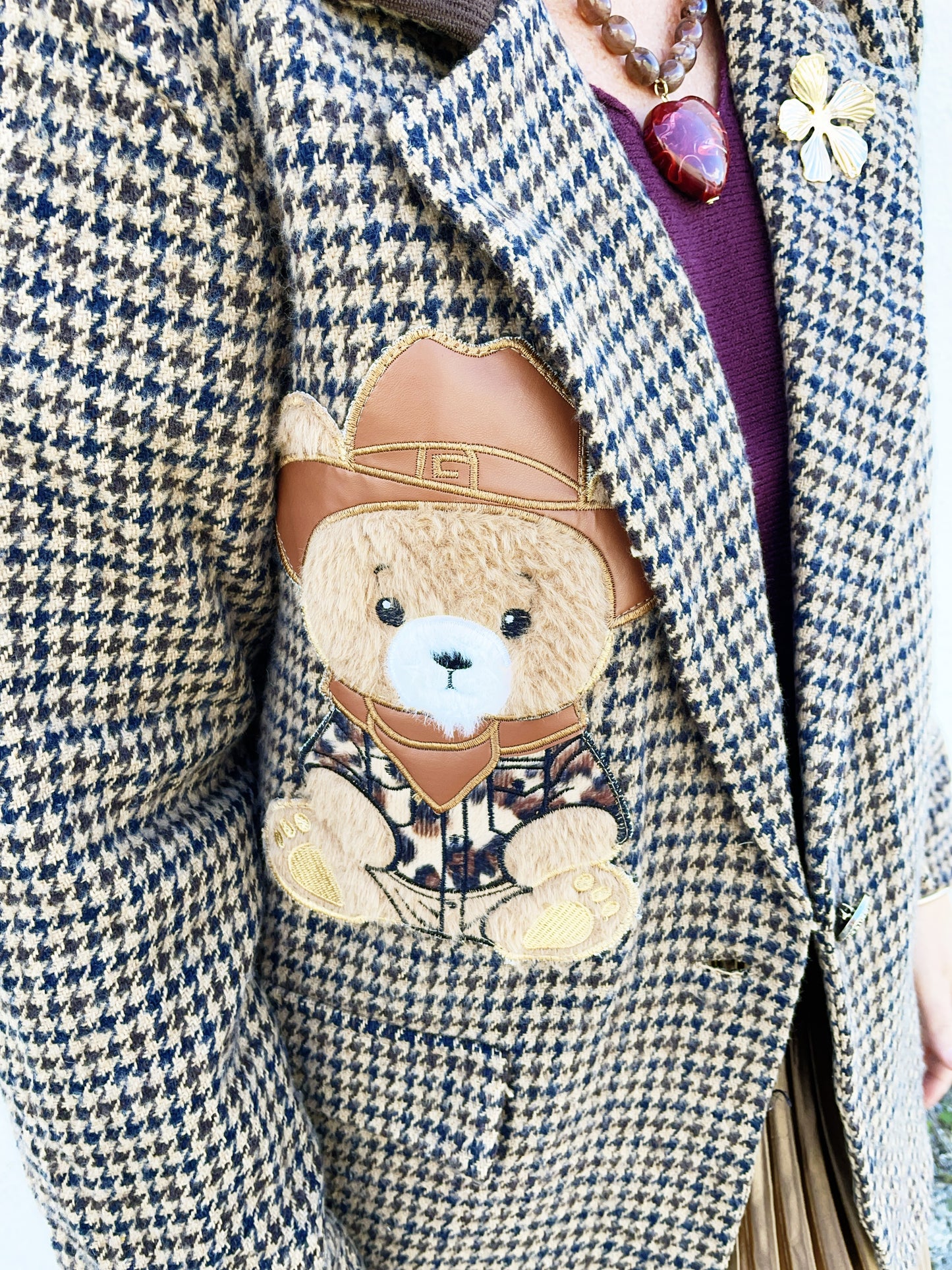 Amber Blazer in Chocolate