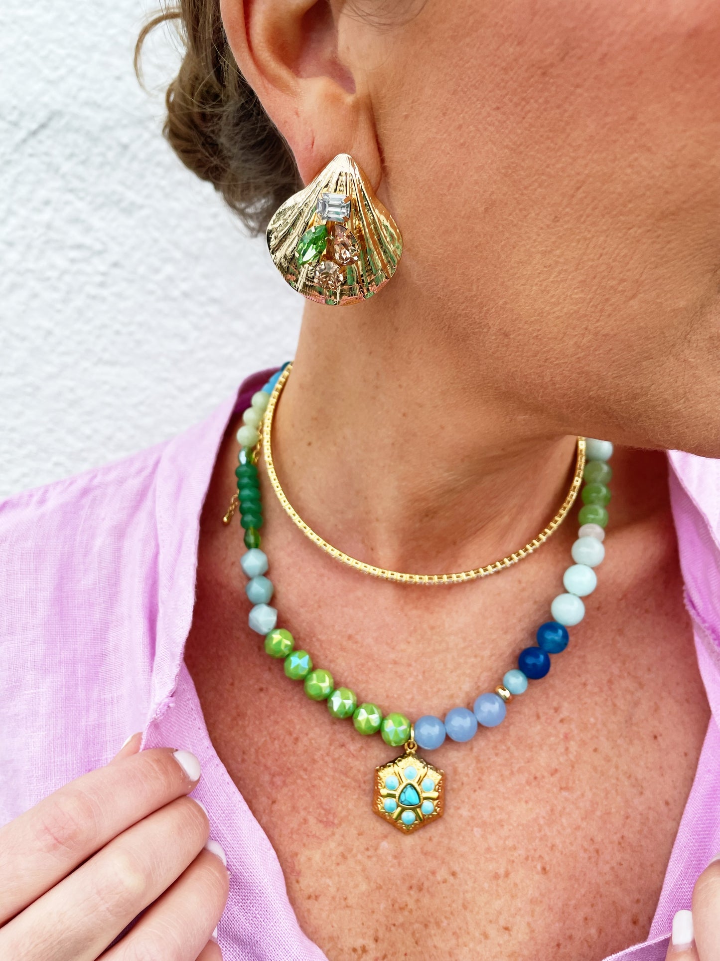 Patty Beaded Necklace FINAL SALE