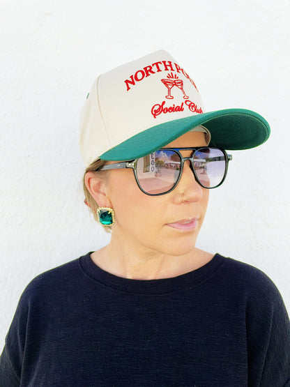 North Pole Social Club Hat (2 color ways)