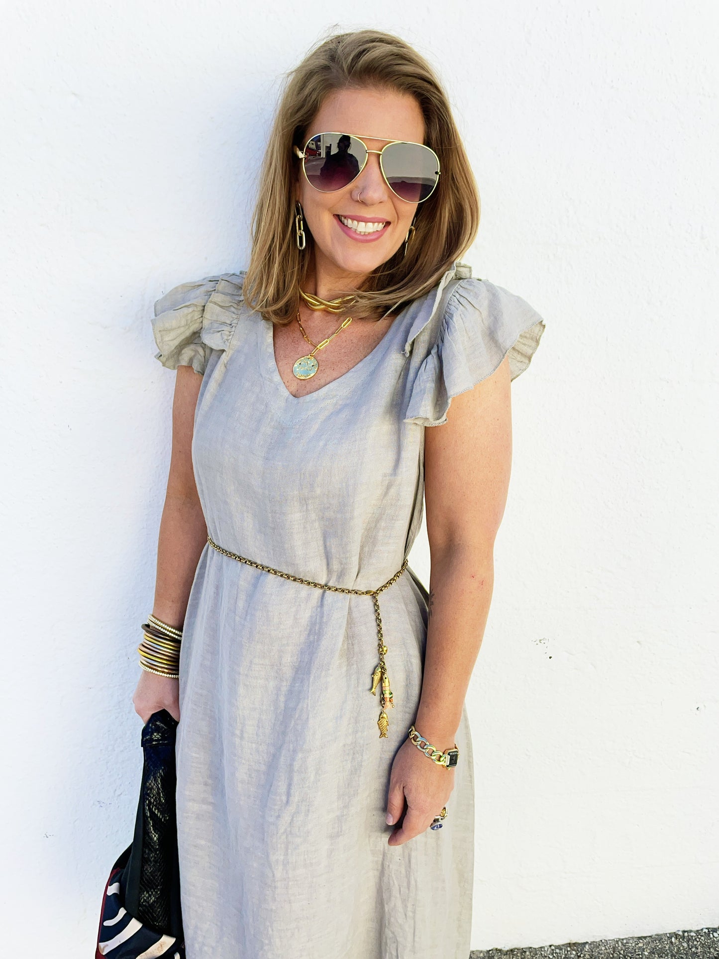 Brady Ruffle Dress Dress