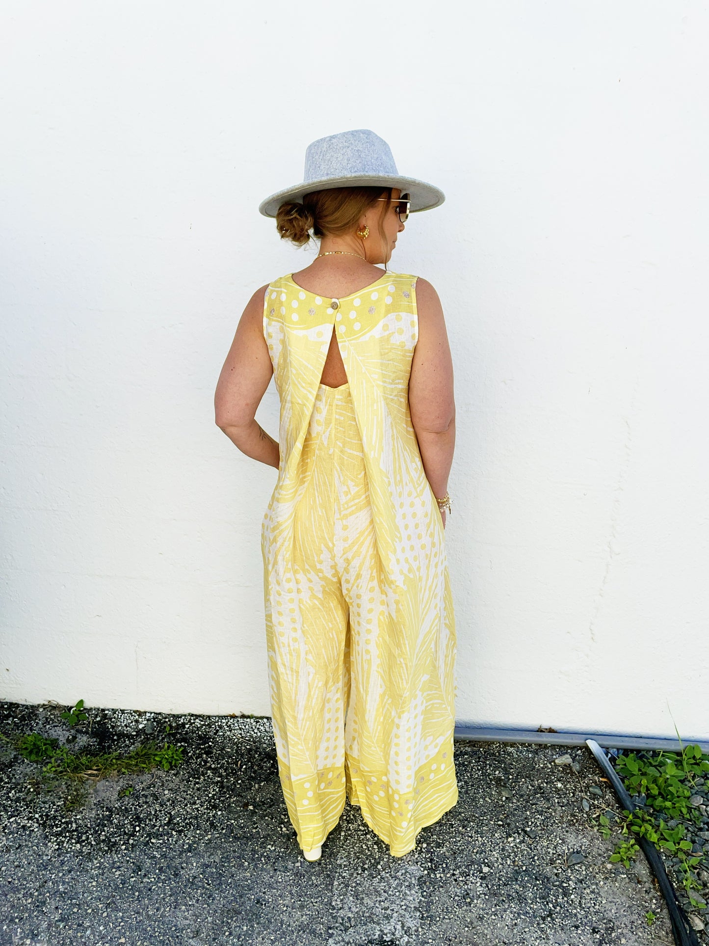 Jessie Jumpsuit in Yellow