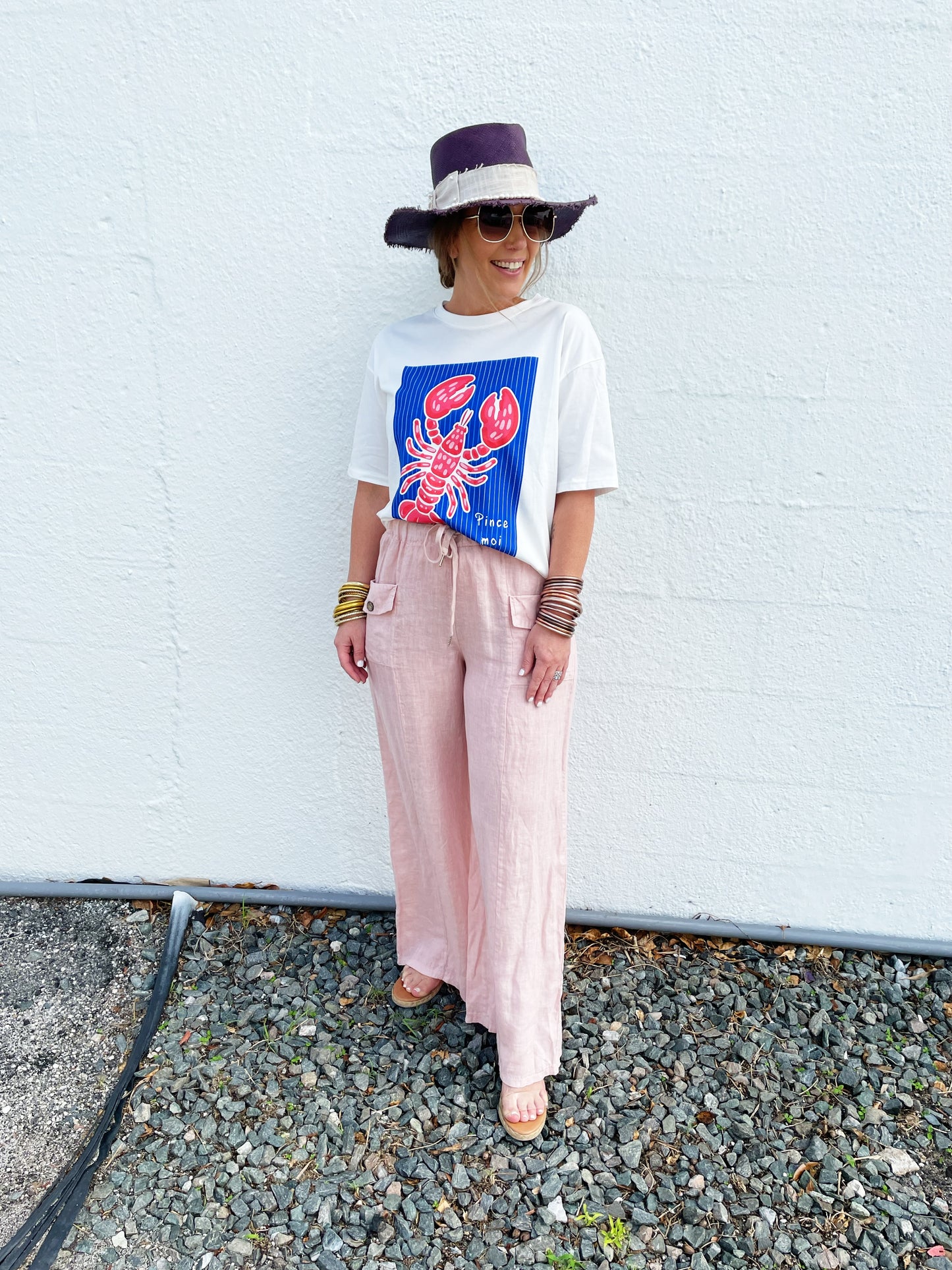 Sisi Pant Pale Pink- FINAL SALE