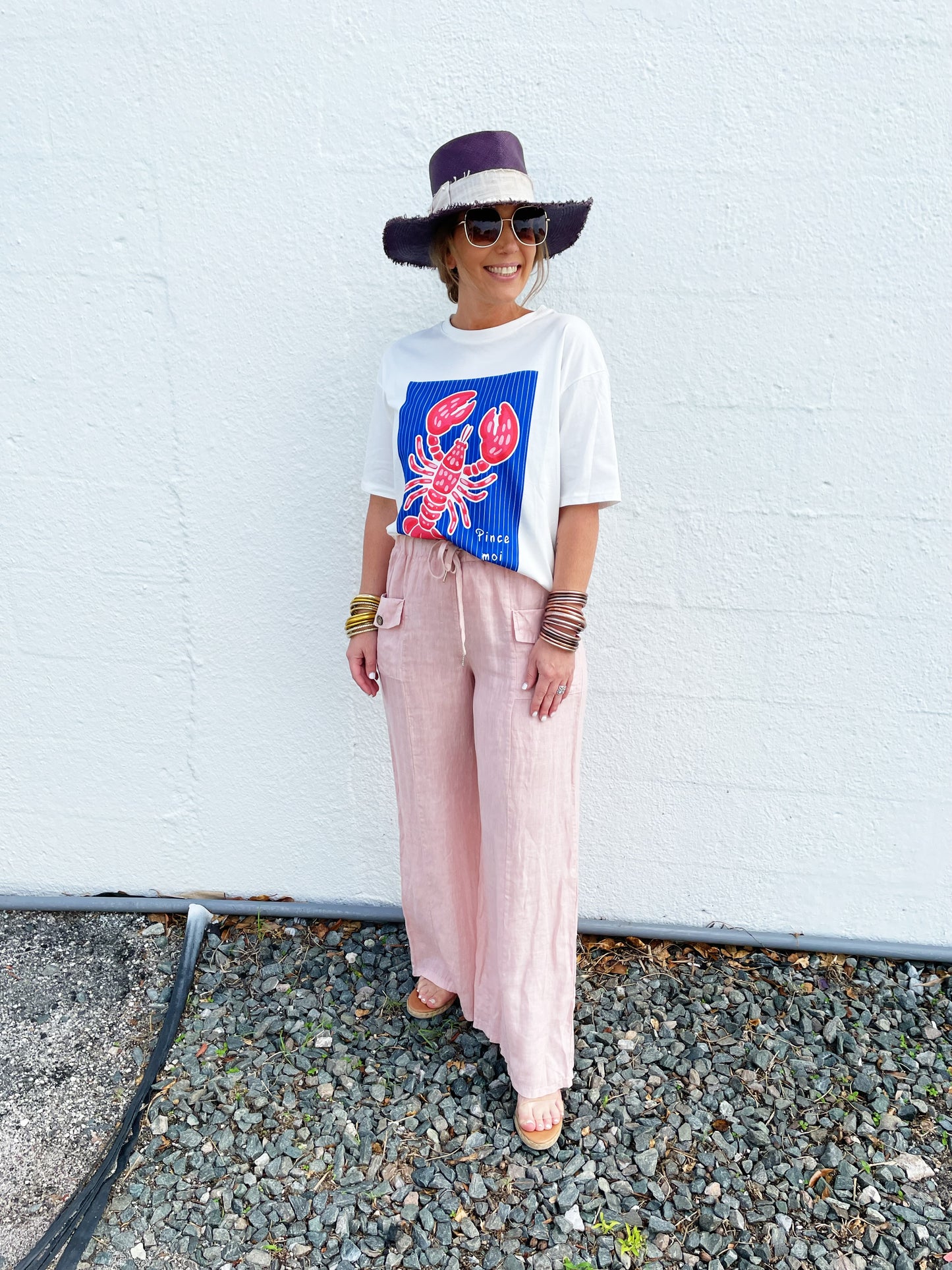 Sisi Pant Pale Pink- FINAL SALE