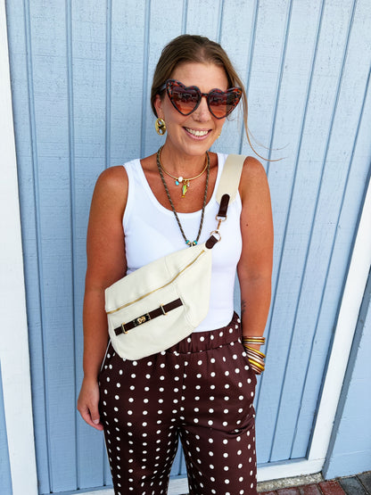 Emily Sling Bag Paris Cream