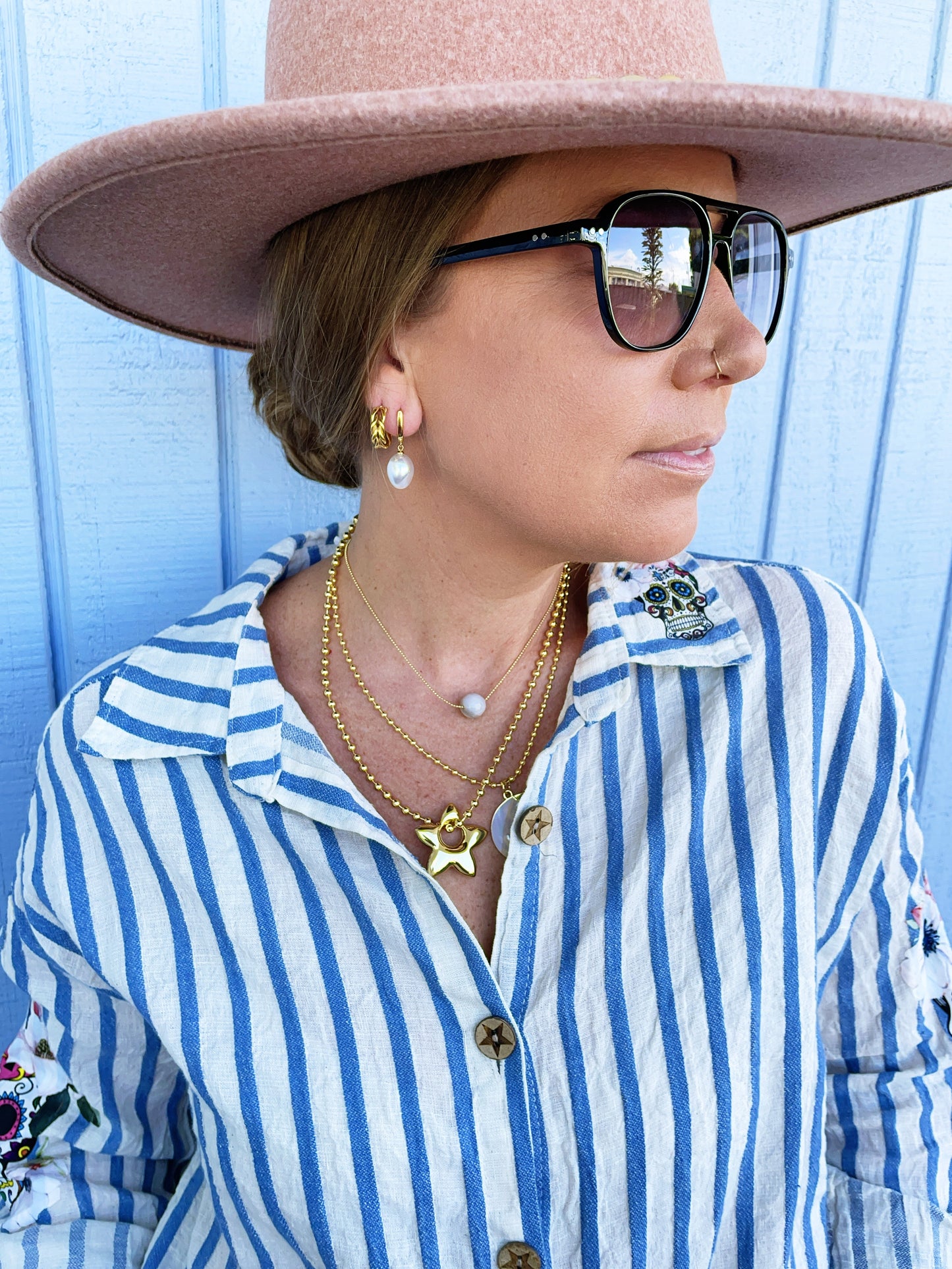 Gracious Pearl Drop Earrings