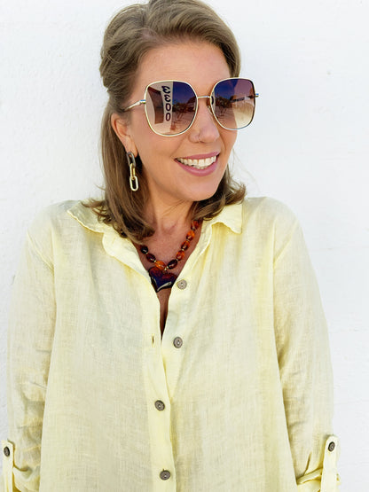 Rylee Dress Butter Yellow