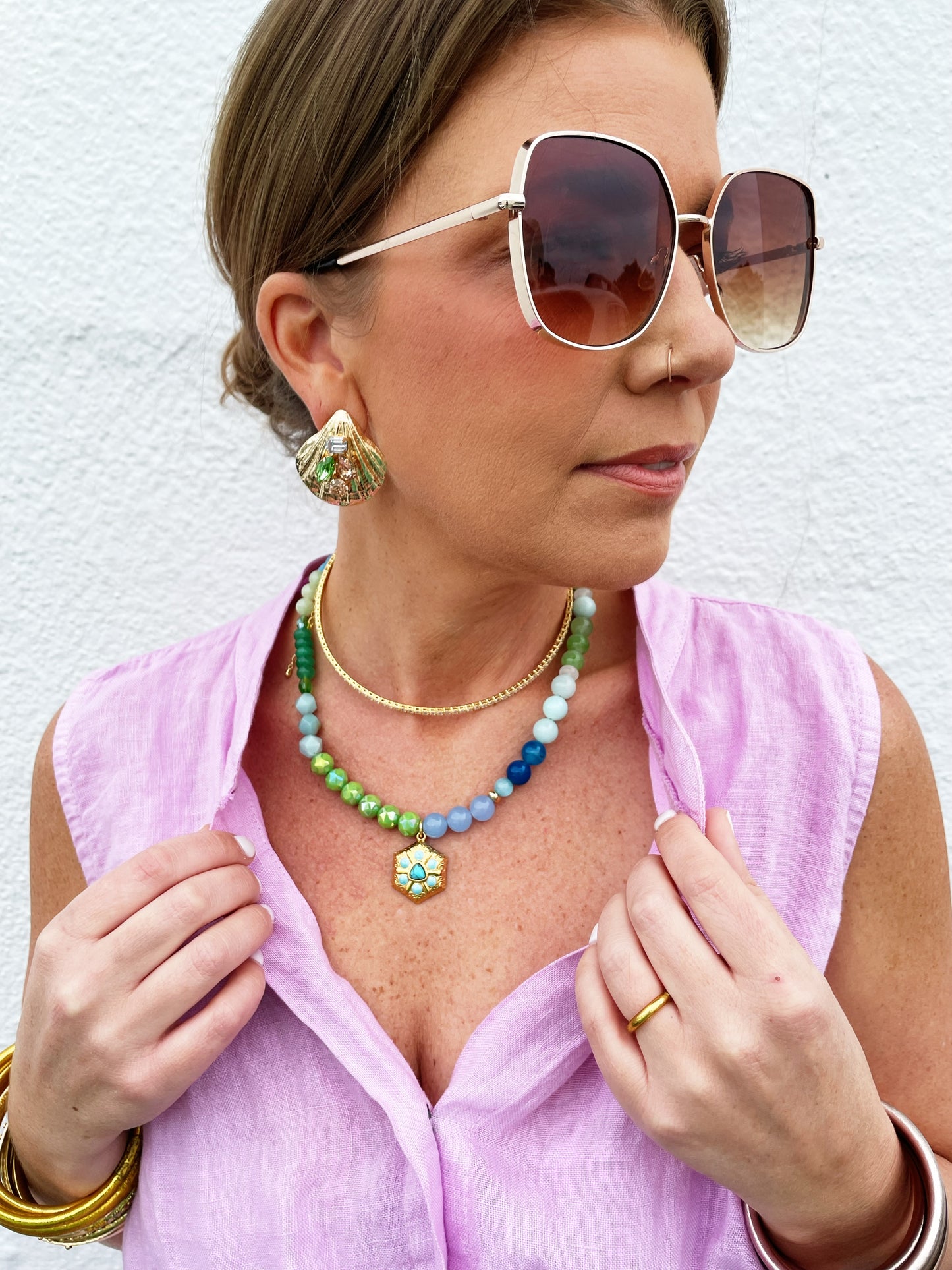 Patty Beaded Necklace FINAL SALE
