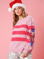 Get cracking sweater pink presell Nov