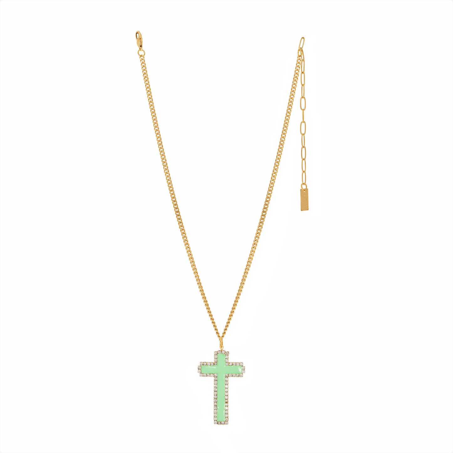 Gloria Necklace in Mint
