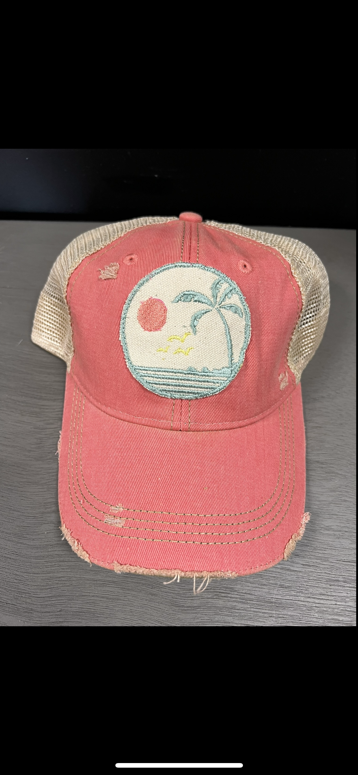 Distressed Baseball Hats