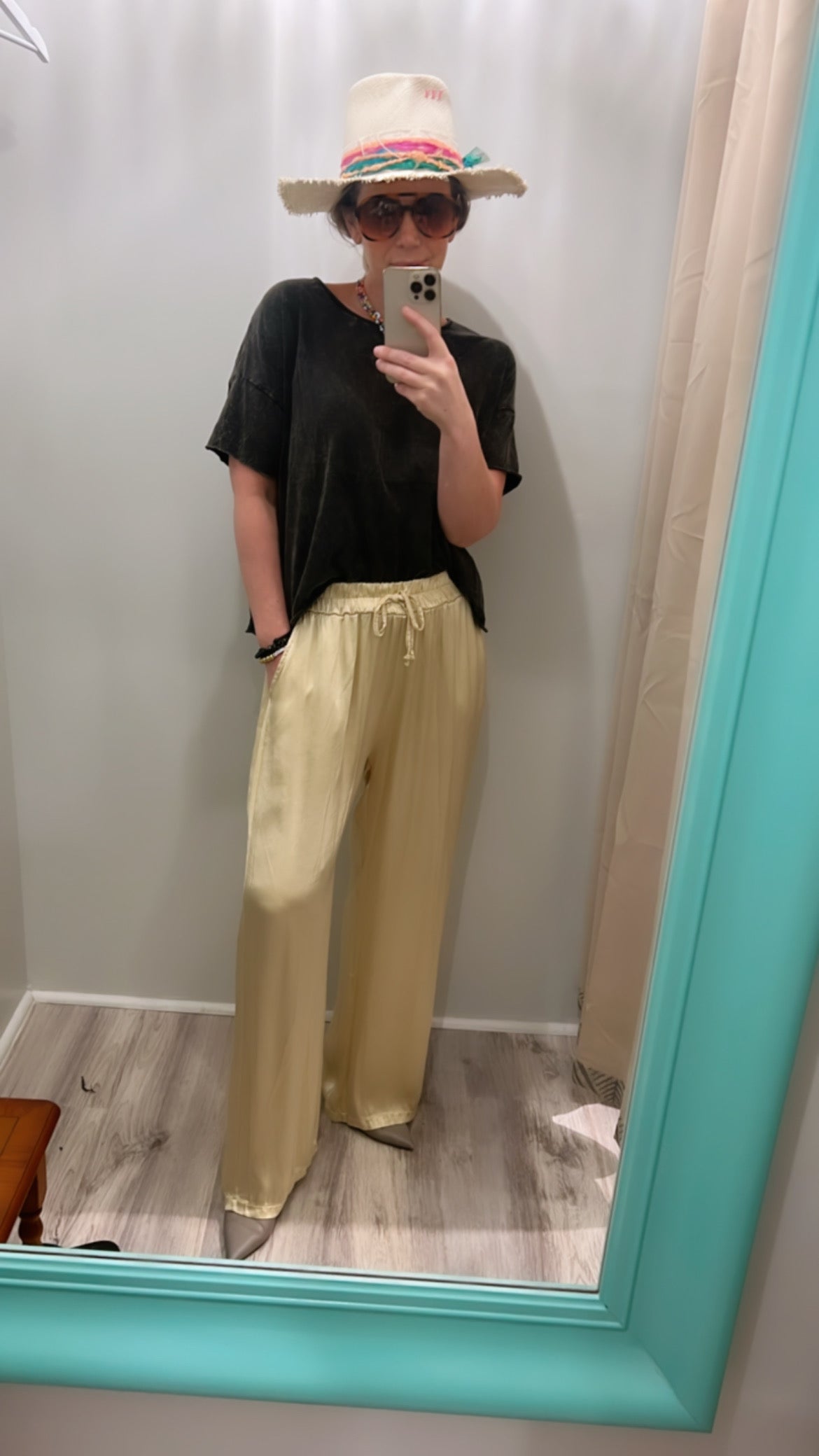 Italian Silk Pants