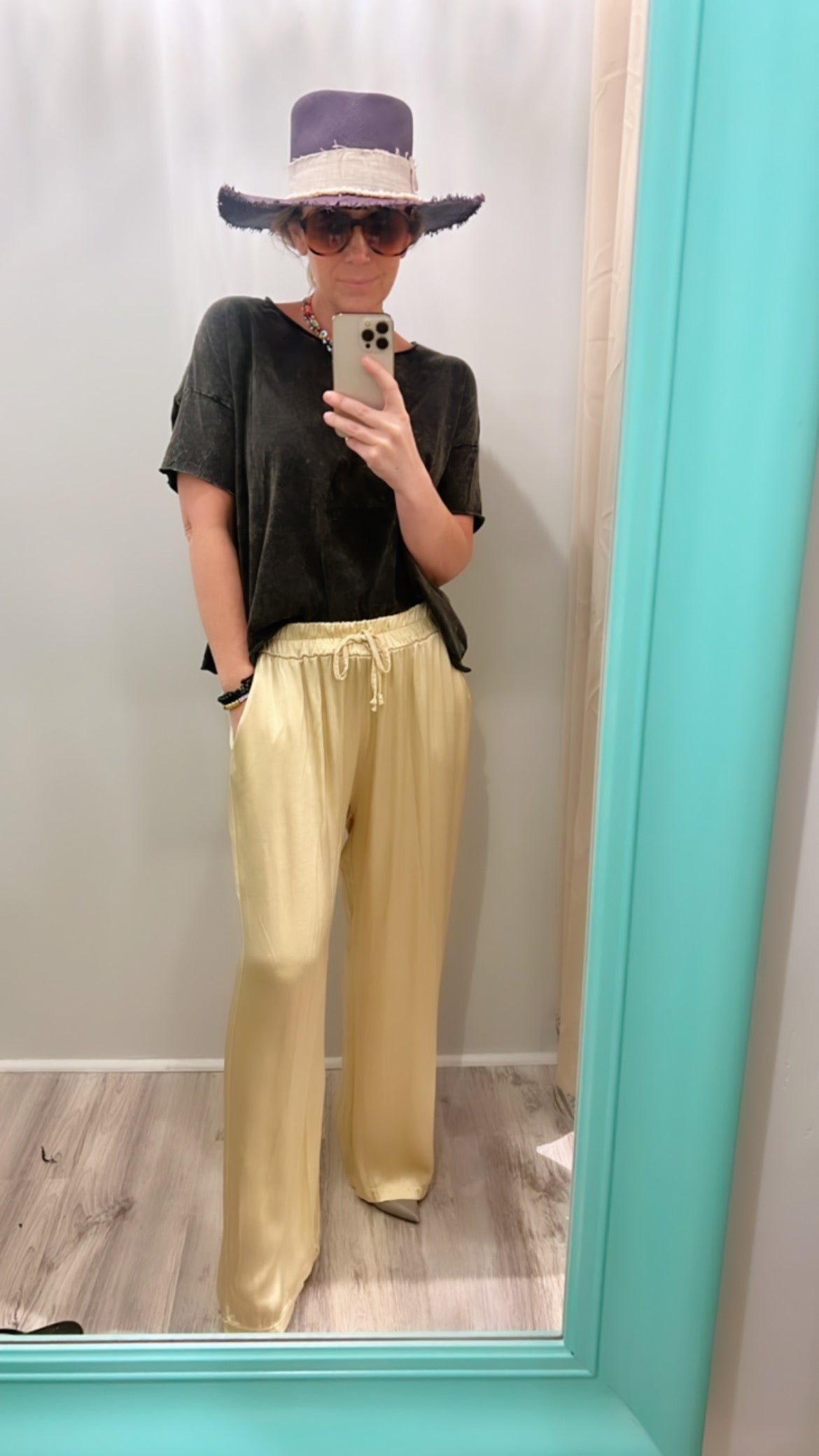 Italian Silk Pants