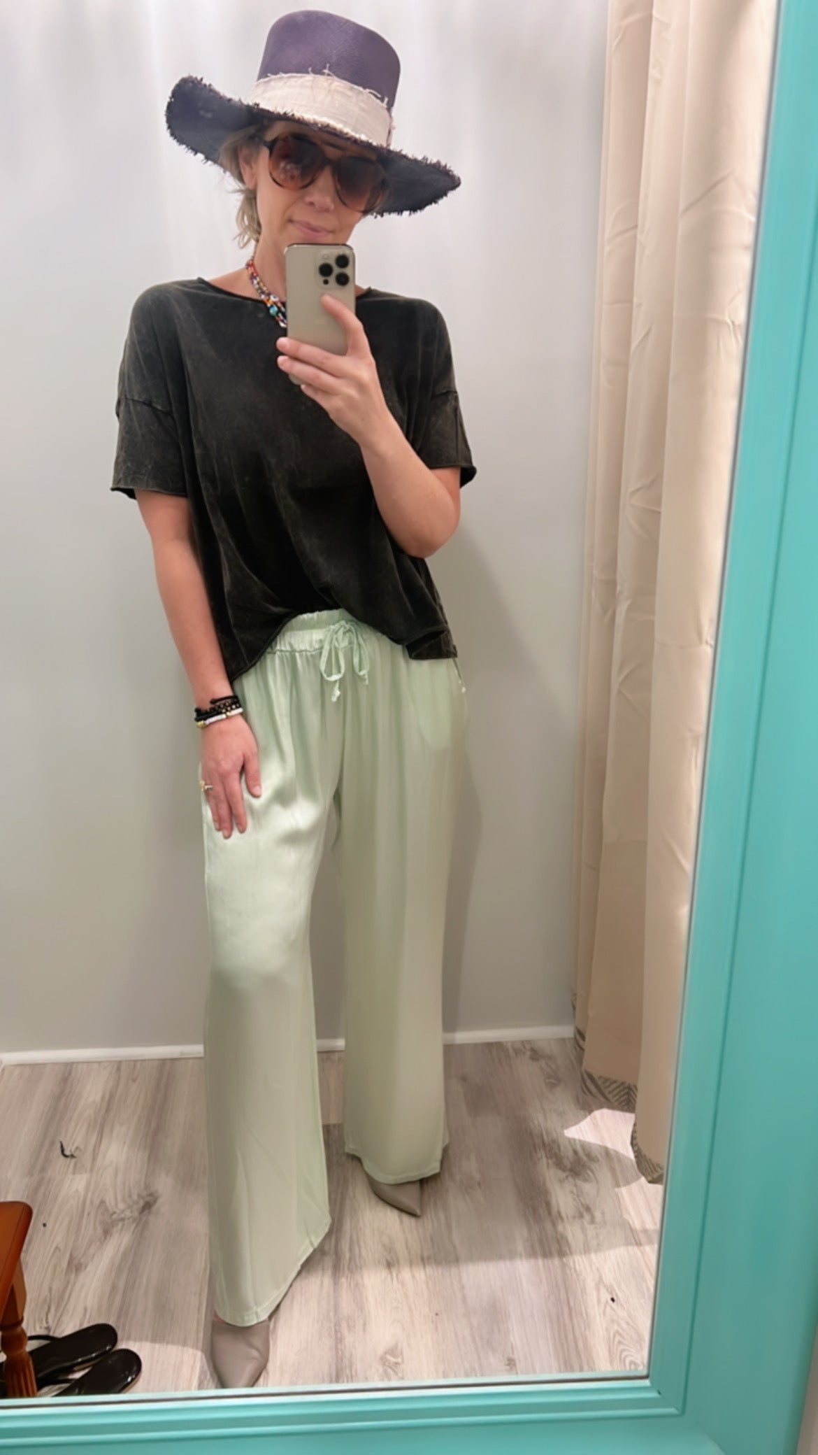 Italian Silk Pants