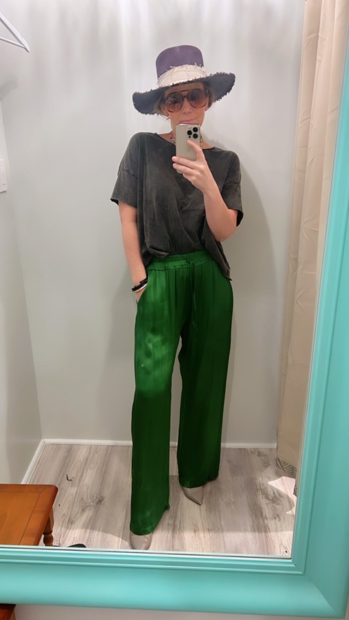 Italian Silk Pants