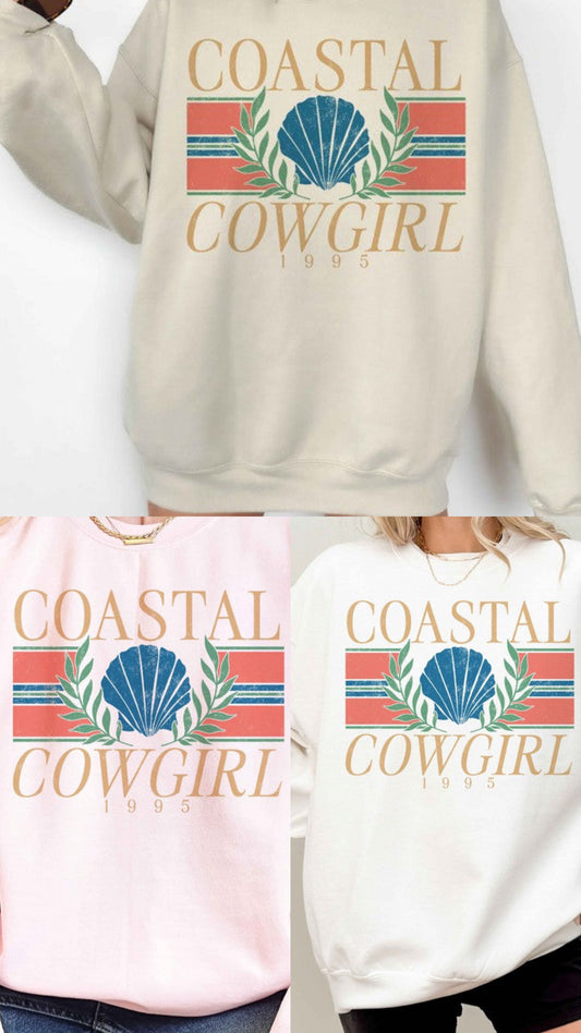 Coastal Cowgirl Sweatshirt  * Online only