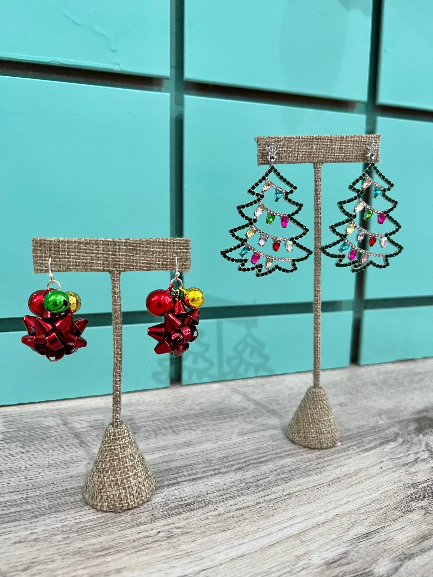 Holiday earrings