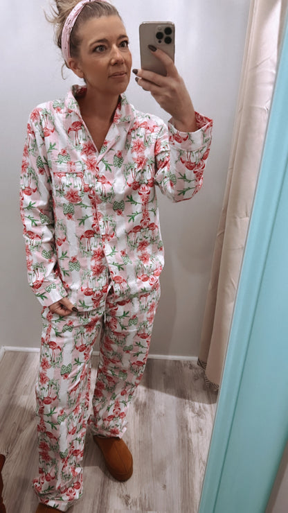 Flamingo Christmas Jammie’s