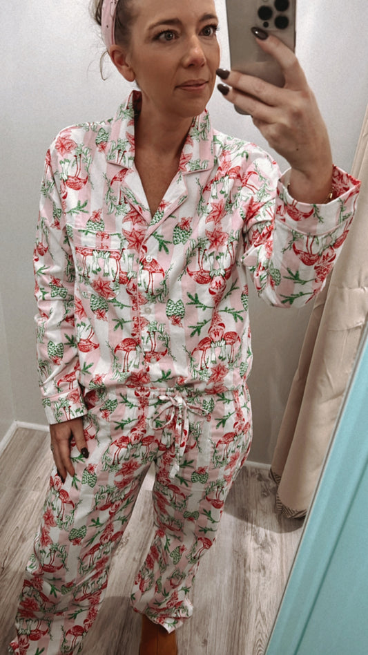 Flamingo Christmas Jammie’s