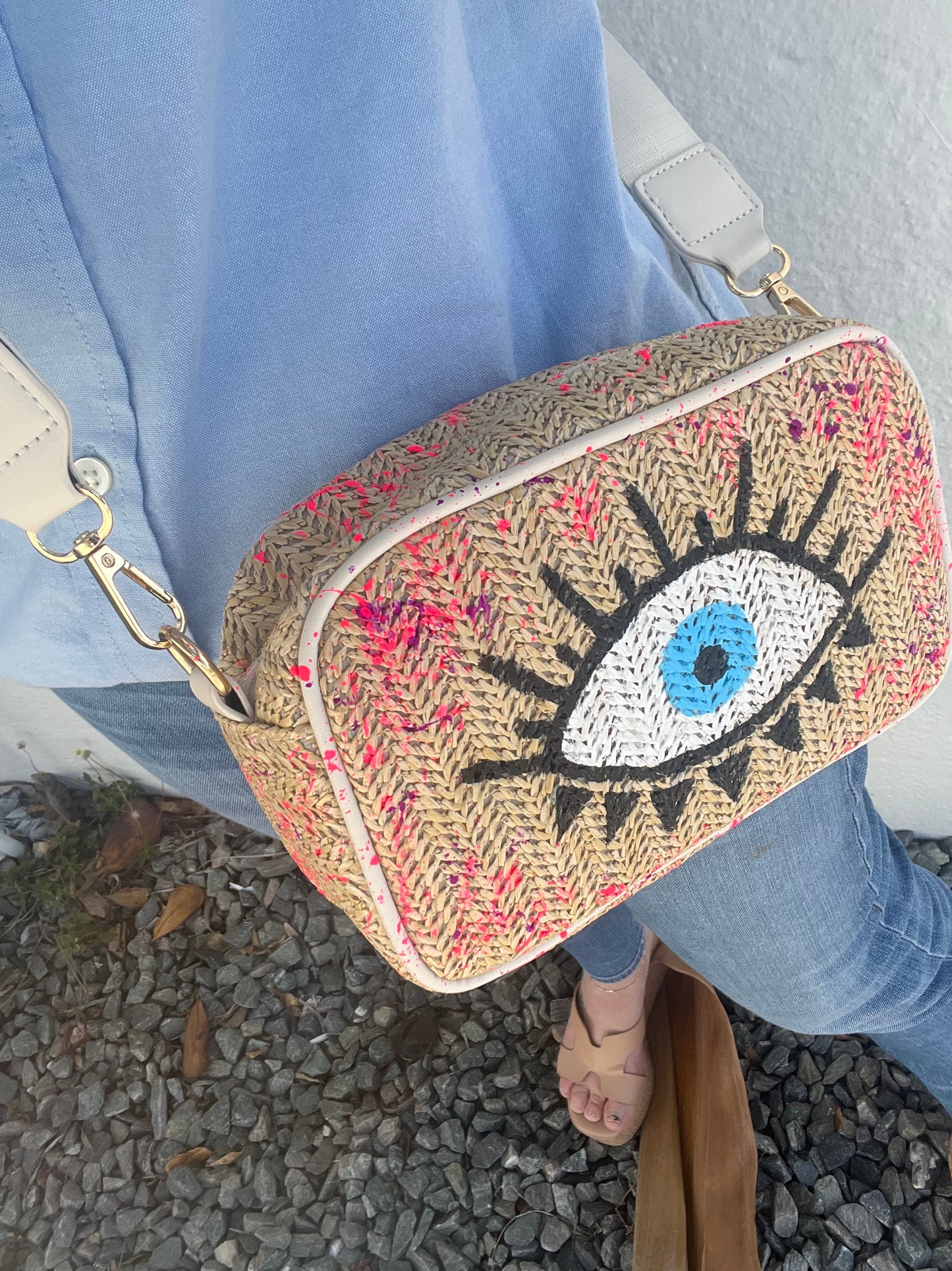 Crossbody with matching pouch