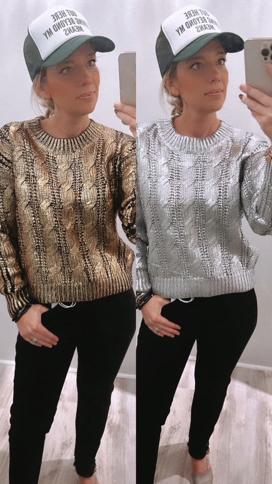 Glamour sweater- final sale