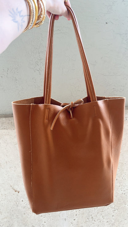 Italian Leather Bag 2 colors