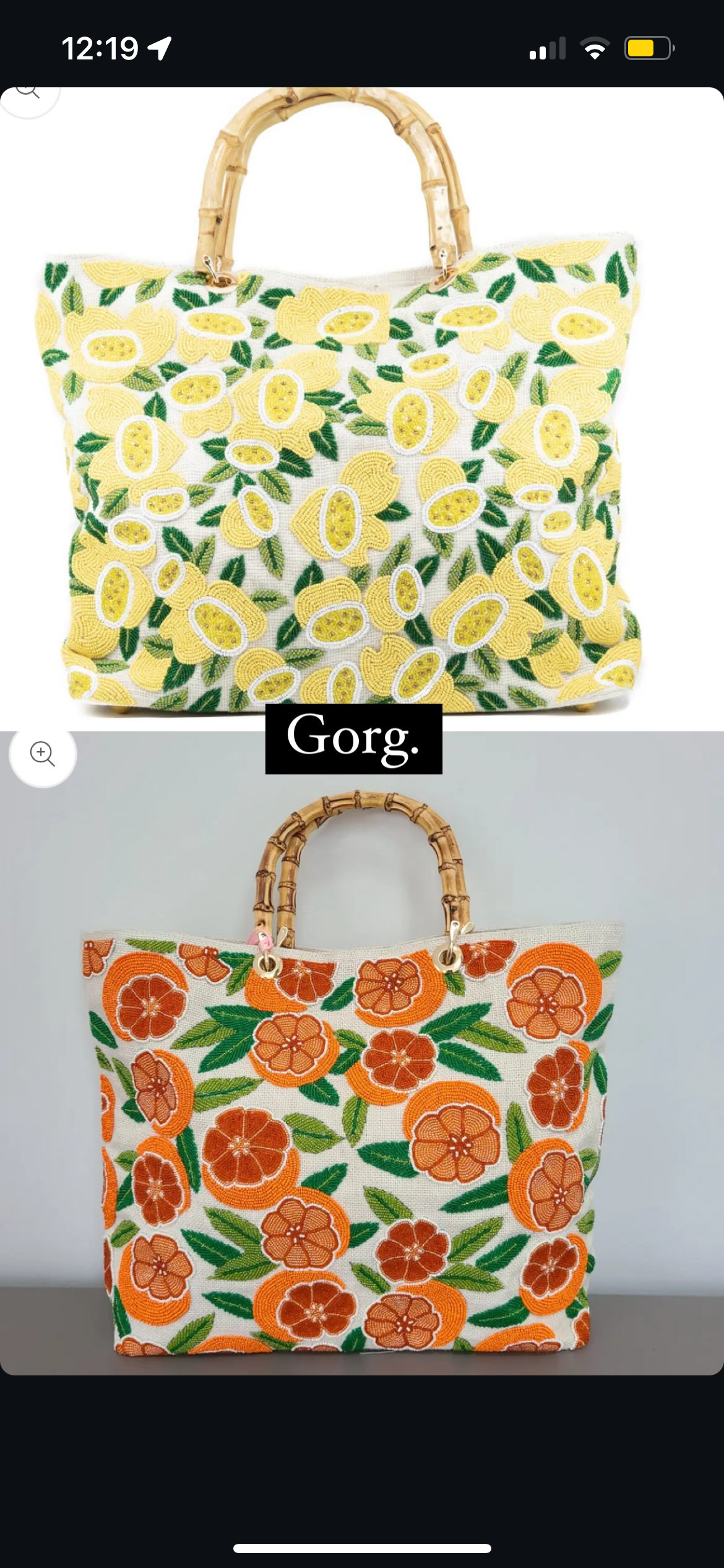 Fruits Galore Bag **Custom Bag**Add your Monogram