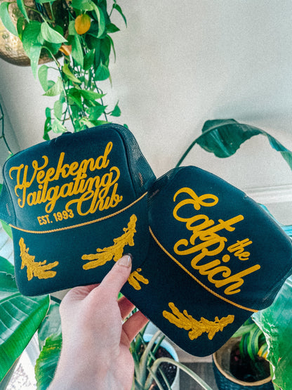 Weekend Tailgating Club 90's College Trucker Hat