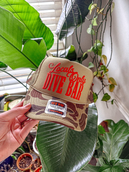 Locals Only Dive Bar Trucker Hat