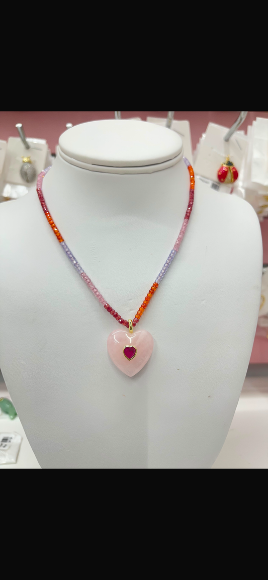 Heart and Star Necklace - PREORDER