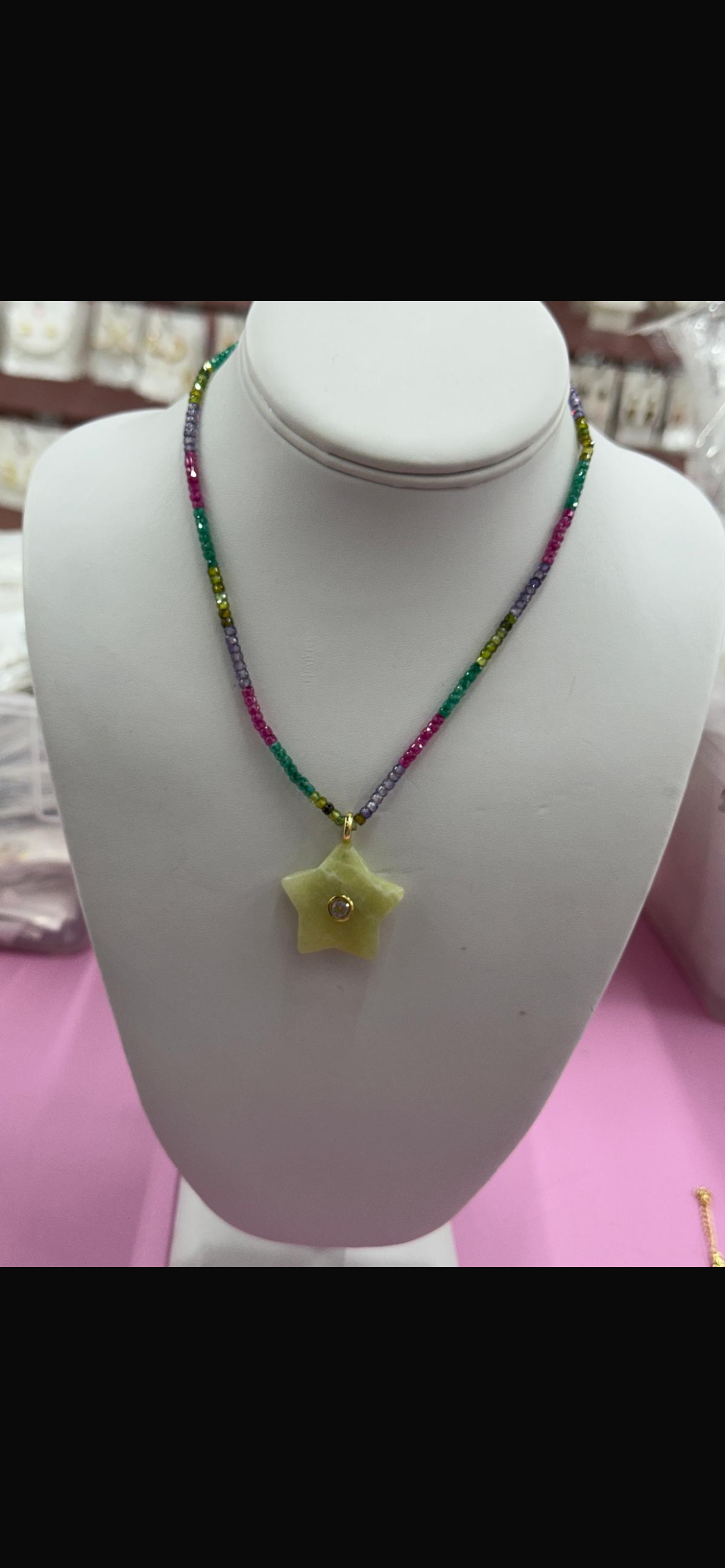 Heart and Star Necklace - PREORDER
