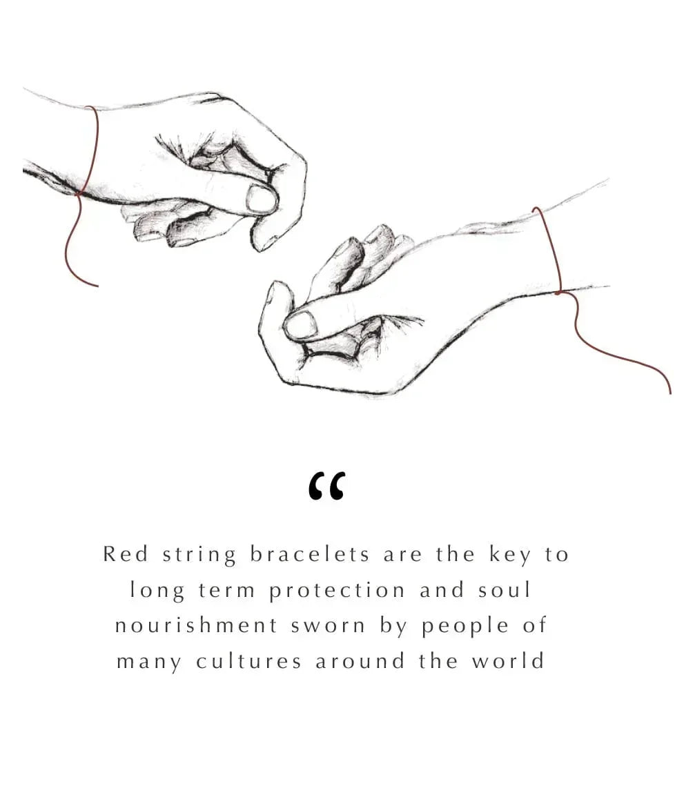 Universal Harmony Turquoise Evil Eye Red String Bracelet