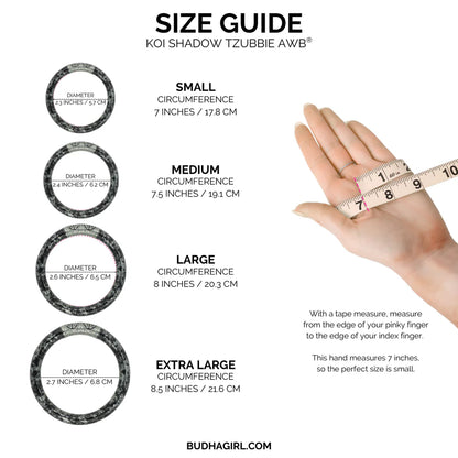 Koi Shadow Tzubbie All Weather Bangle PREORDER Medium